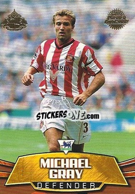 Sticker Michael Gray - Premier Gold 2001-2002 n. SU3 - Topps