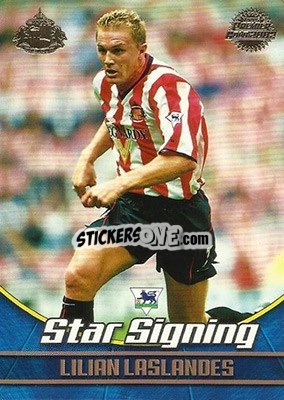 Sticker Lilian Laslandes - Premier Gold 2001-2002 n. SU4 - Topps