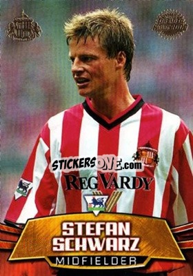 Sticker Stefan Schwarz - Premier Gold 2001-2002 - Topps