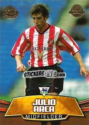 Sticker Julio Arca - Premier Gold 2001-2002 n. SU7 - Topps