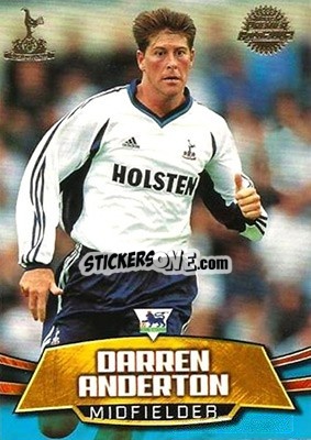 Sticker Darren Anderton - Premier Gold 2001-2002 n. TH1 - Topps