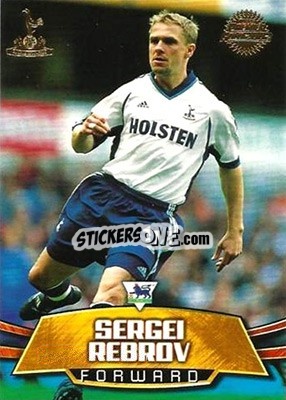 Figurina Sergei Rebrov - Premier Gold 2001-2002 n. TH6 - Topps