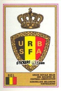 Sticker Football Federation - Euro Football 77 n. 1 - Panini