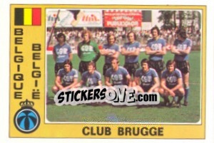 Sticker Club Brugge (Team) - Euro Football 77 n. 2 - Panini