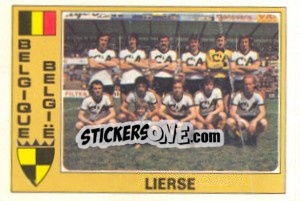 Sticker Lierse (Team) - Euro Football 77 n. 4 - Panini
