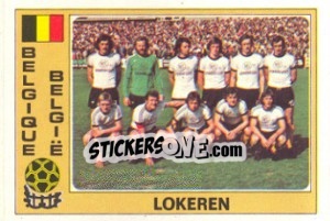 Figurina Lokeren (Team) - Euro Football 77 - Panini