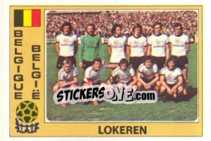 Sticker Lokeren (Team) - Euro Football 77 n. 6 - Panini