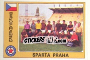 Cromo Sparta Praha (Team) - Euro Football 77 - Panini