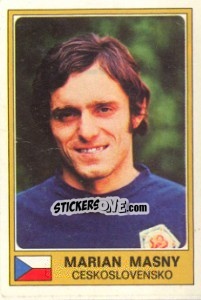 Cromo Marian Masny - Euro Football 77 - Panini