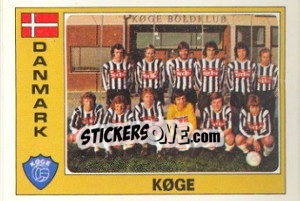 Sticker Koge (Team) - Euro Football 77 n. 30 - Panini