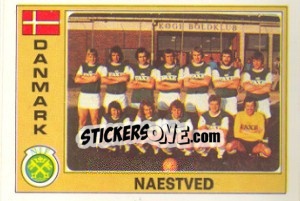 Cromo Naestved (Team) - Euro Football 77 - Panini