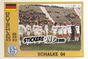 Figurina Schalke 04 (Team) - Euro Football 77 - Panini
