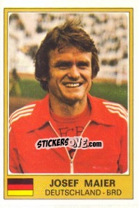 Sticker Josef Maier - Euro Football 77 - Panini