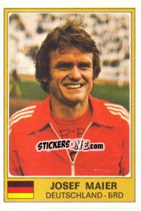 Figurina Josef Maier - Euro Football 77 n. 50 - Panini