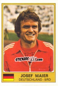 Cromo Josef Maier - Euro Football 77 - Panini