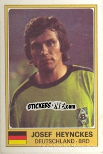 Sticker Josef Heynckes - Euro Football 77 - Panini