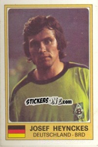 Sticker Josef Heynckes - Euro Football 77 n. 51 - Panini