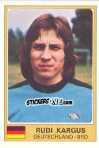 Sticker Rudi Kargus - Euro Football 77 - Panini