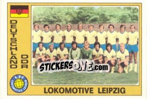 Cromo Lokomotive Leipzig (Team) - Euro Football 77 - Panini