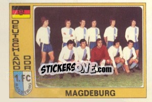 Cromo Magdeburg (Team) - Euro Football 77 - Panini