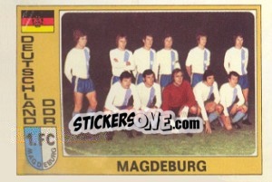 Sticker Magdeburg (Team) - Euro Football 77 n. 60 - Panini