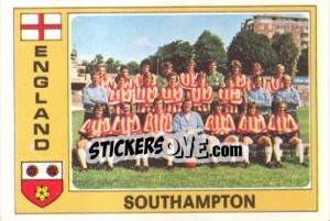 Figurina Southampton (Team) - Euro Football 77 - Panini