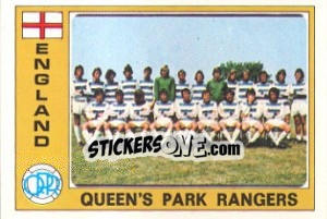 Sticker Queen's Park Rangers (Team) - Euro Football 77 n. 64 - Panini