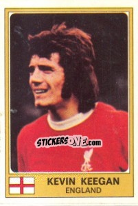 Sticker Kevin Keegan - Euro Football 77 n. 68 - Panini