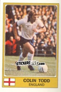 Sticker Colin Todd - Euro Football 77 n. 71 - Panini