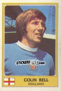 Sticker Colin Bell - Euro Football 77 n. 75 - Panini