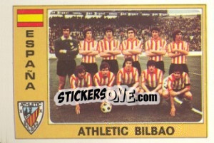 Sticker Athletic Bilbao (Team) - Euro Football 77 n. 80 - Panini