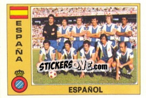 Sticker Espanol (Team) - Euro Football 77 n. 81 - Panini