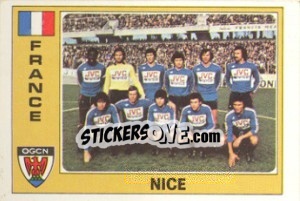 Cromo Nice (Team) - Euro Football 77 - Panini