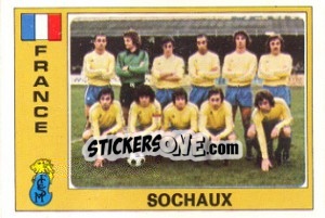 Sticker Sochaux (Team) - Euro Football 77 - Panini