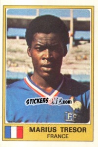 Cromo Marius Tresor - Euro Football 77 - Panini