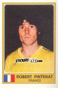 Figurina Robert Pintenat - Euro Football 77 n. 103 - Panini