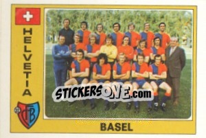 Sticker Basel (Team) - Euro Football 77 n. 117 - Panini