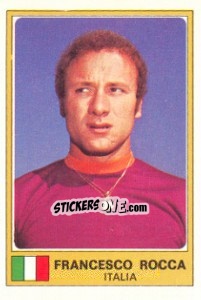 Figurina Francesco Rocca - Euro Football 77 - Panini