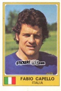 Sticker Fabio Capello - Euro Football 77 n. 148 - Panini