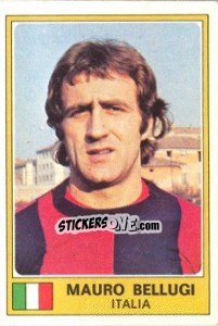 Sticker Mauro Bellugi - Euro Football 77 n. 151 - Panini