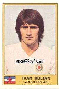 Sticker Ivan Buljan - Euro Football 77 n. 158 - Panini