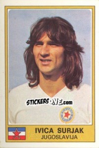 Sticker Ivica Surjak - Euro Football 77 n. 161 - Panini