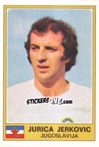 Sticker Jurica Jerkovic - Euro Football 77 - Panini