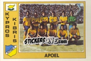 Figurina APOEL (Team) - Euro Football 77 - Panini