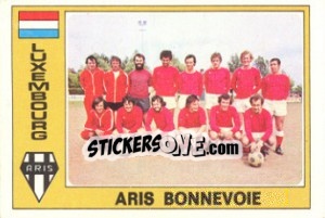 Sticker Aris Bonnevoie (Team) - Euro Football 77 n. 173 - Panini
