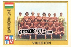 Sticker Videoton (Team) - Euro Football 77 - Panini