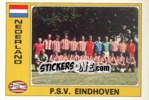 Sticker PSV Eindhoven (Team) - Euro Football 77 n. 189 - Panini