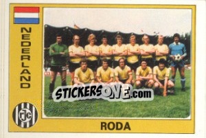 Sticker Roda (Team) - Euro Football 77 - Panini