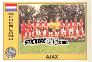 Sticker Ajax (Team) - Euro Football 77 n. 192 - Panini