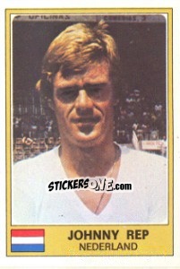 Cromo Johnny Rep - Euro Football 77 n. 206 - Panini